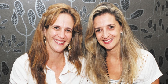 Heloisa Bittar e Miriam Bittar, no Sumô Japanese Lounge